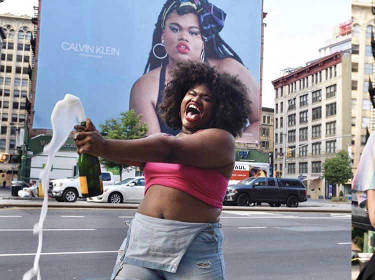  Jari Jones: la primera mujer negra transqueer en un espectacular de Calvin Klein