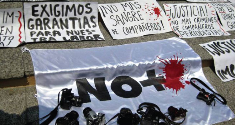  Cansados de la violencia piden protección para periodistas en Guerrero